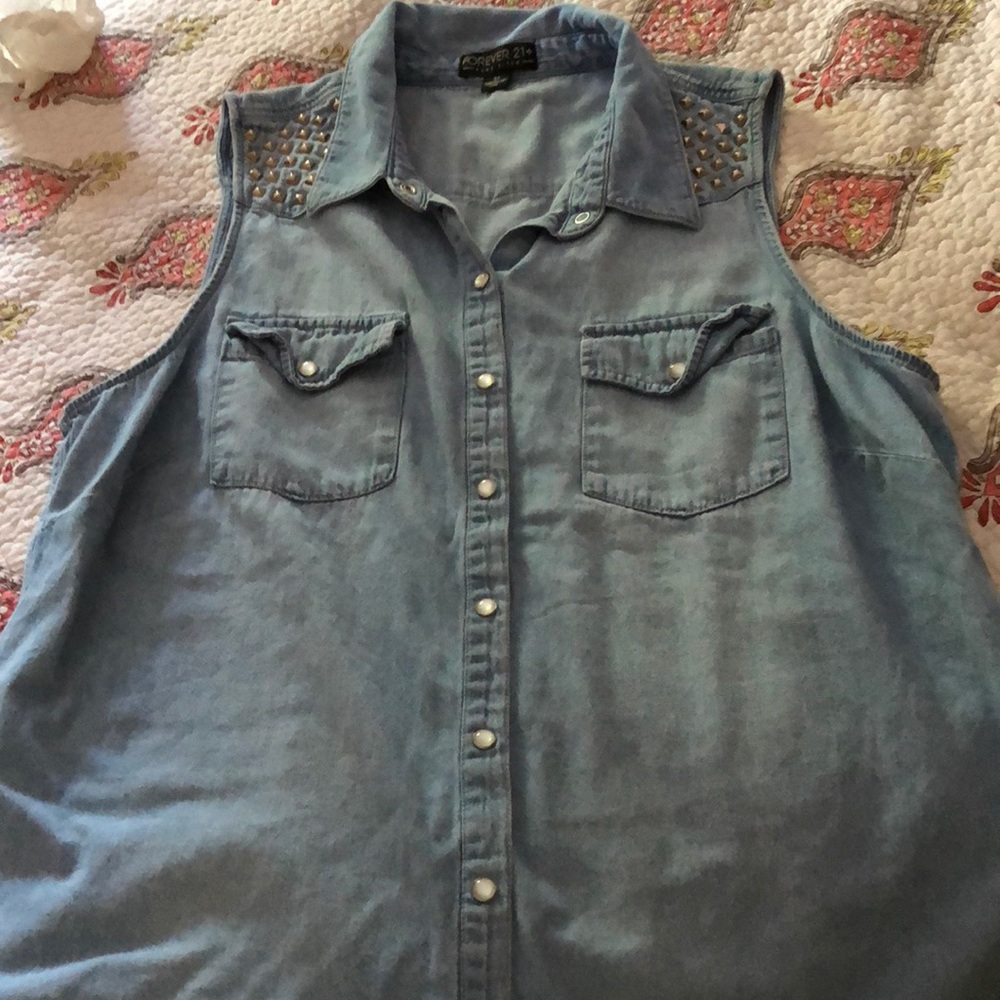 Denim shirt